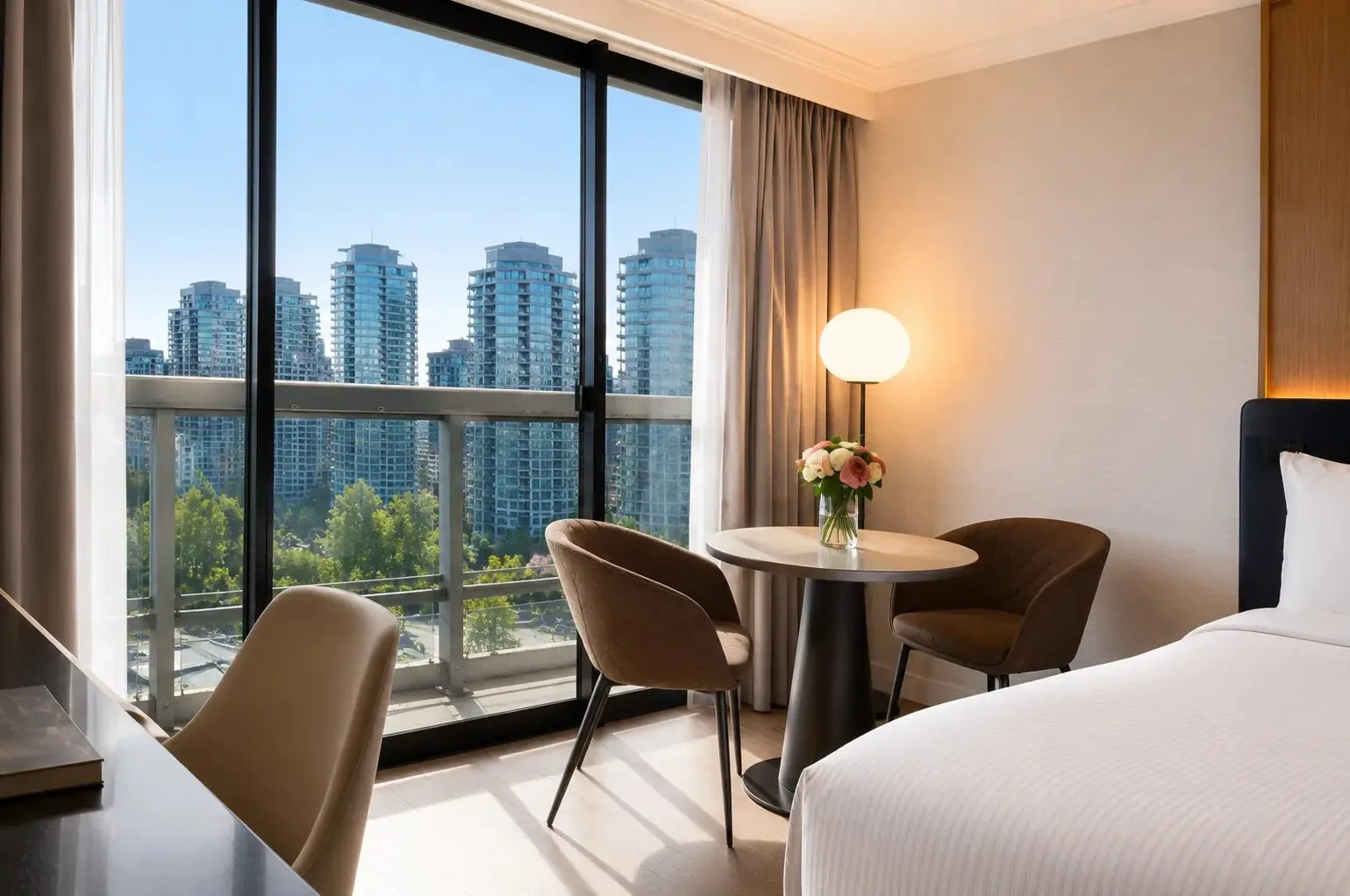 Suites de un dormitorio en Pinnacle Hotel Harbourfront, centro de Vancouver, foto 1