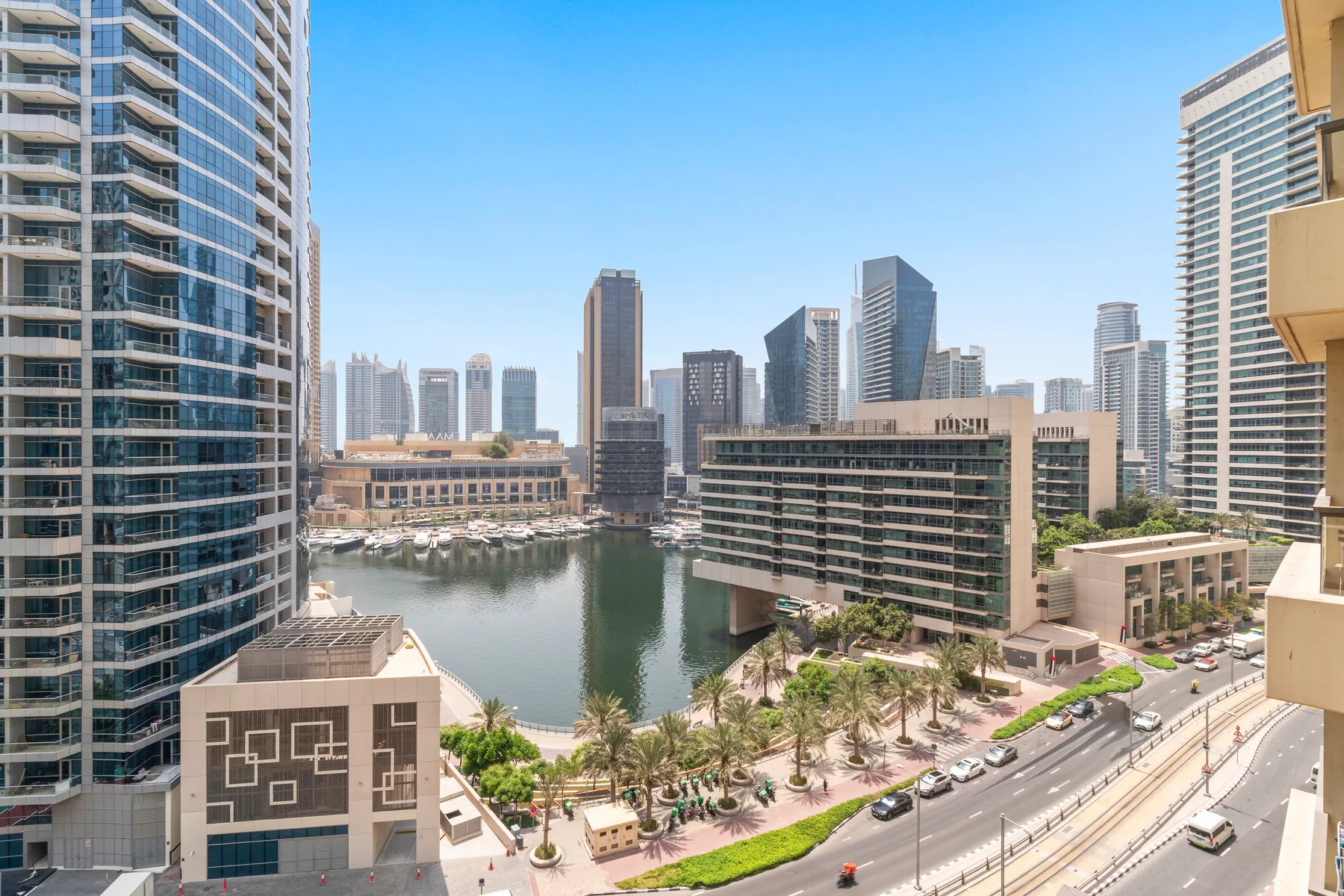 Balcony w/ Marina Canal View