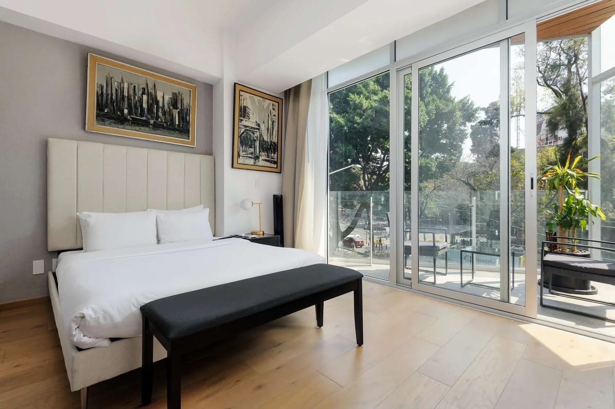 Modern Loft w/ Perfect View in Roma Norte