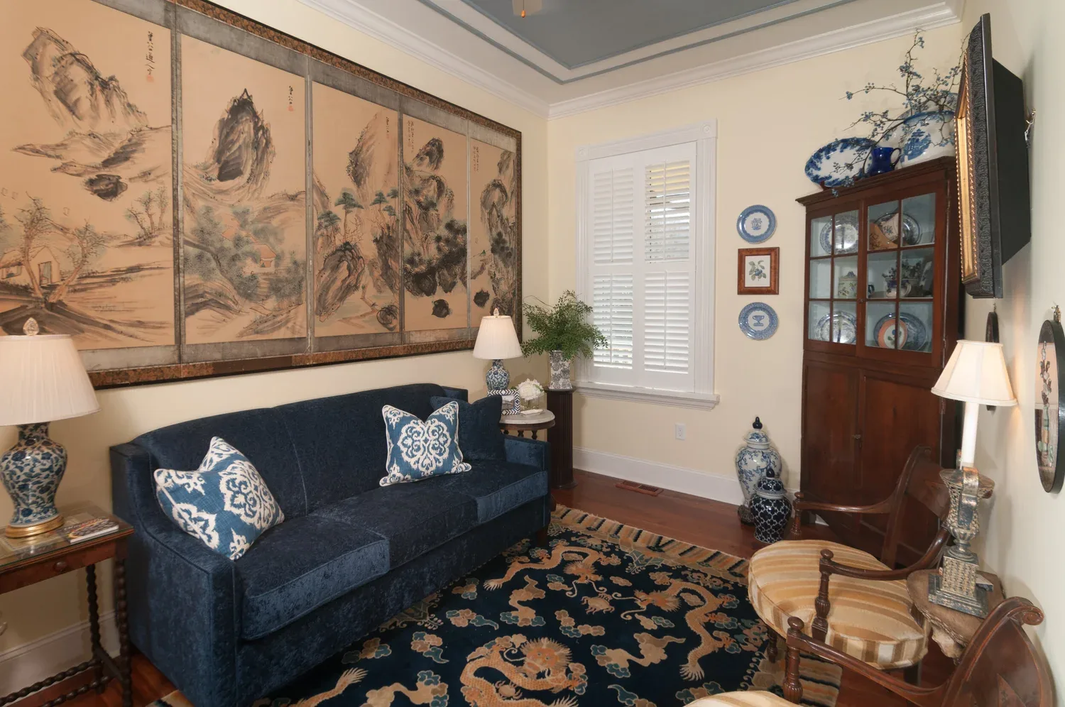 Blueberry room.