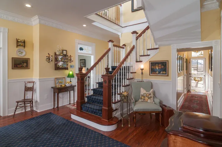 The Lemon Hotel main staircase.