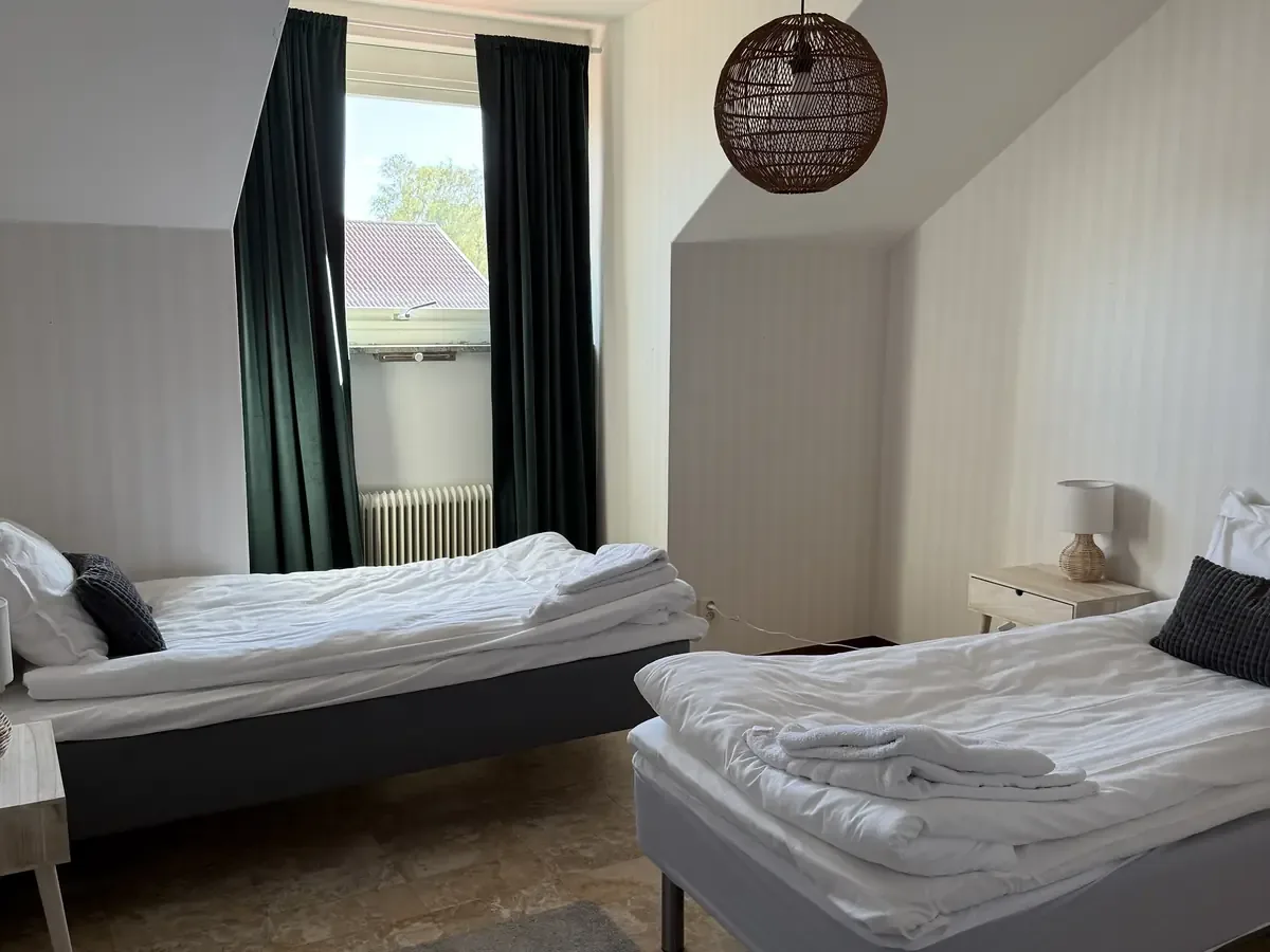 Dormitorio con dos camas — Nyhemsgatan 29