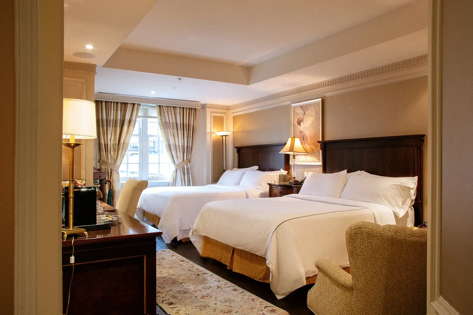 Suite junior con dos camas queen
