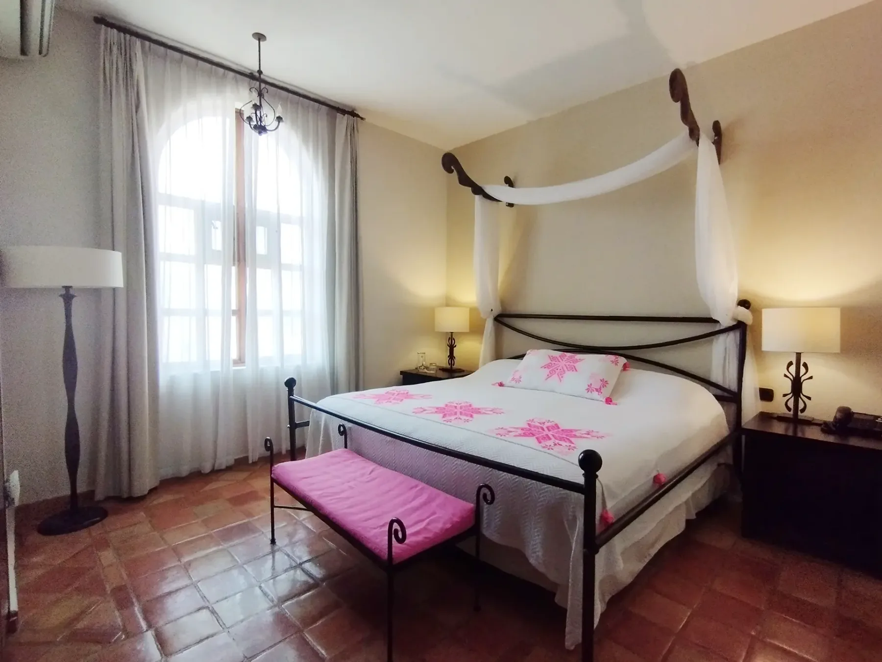 Interior del hotel.