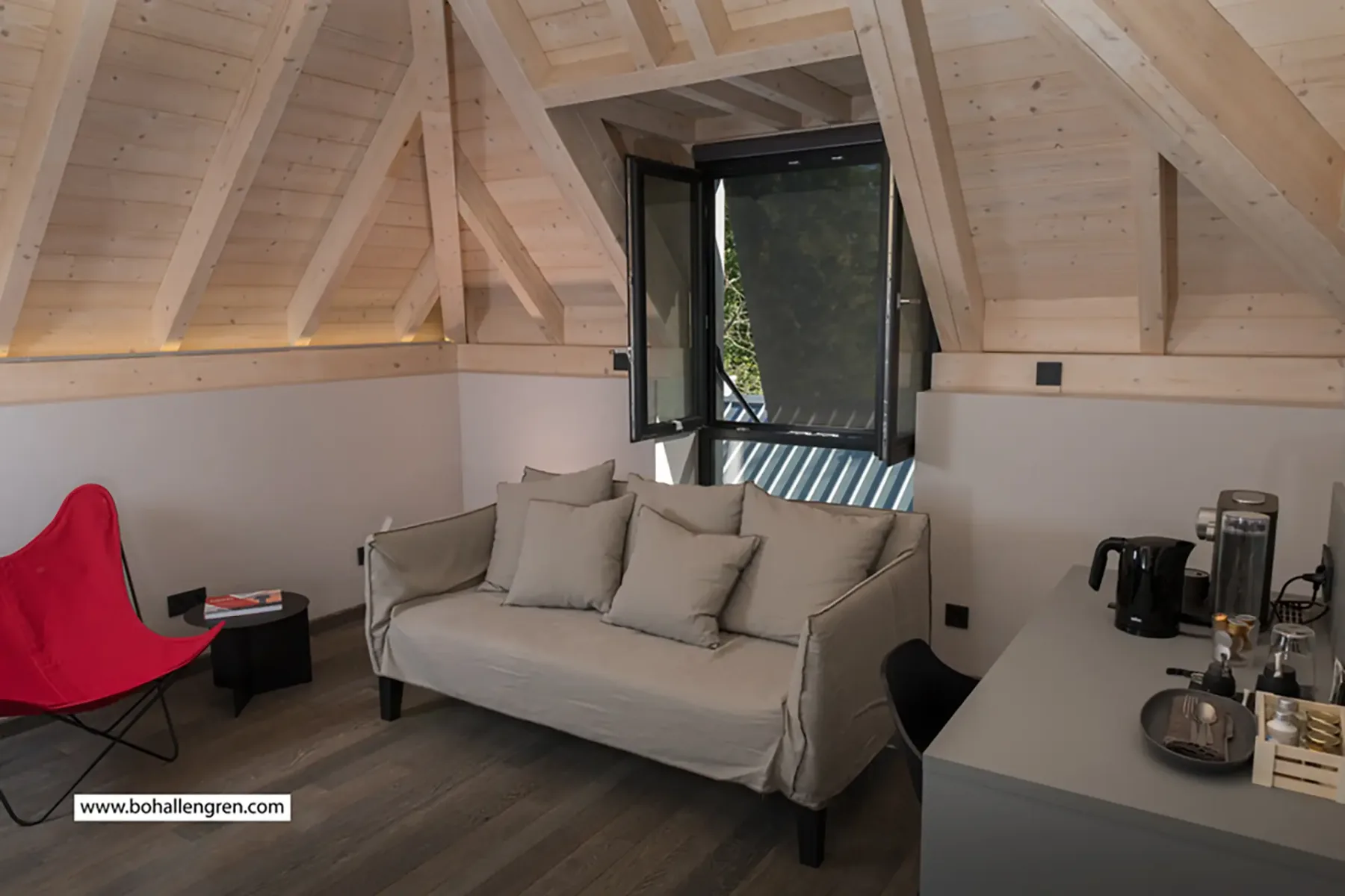 Habitación o interior del hotel Airfield