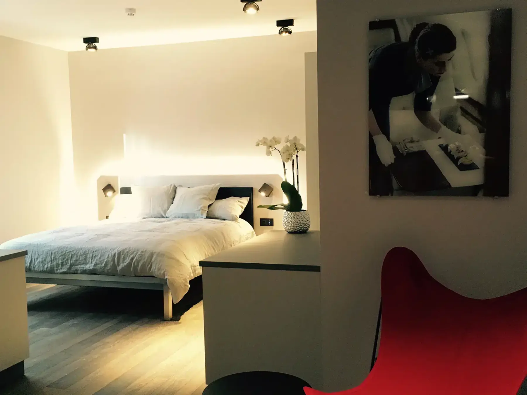 Habitación o interior del hotel Airfield