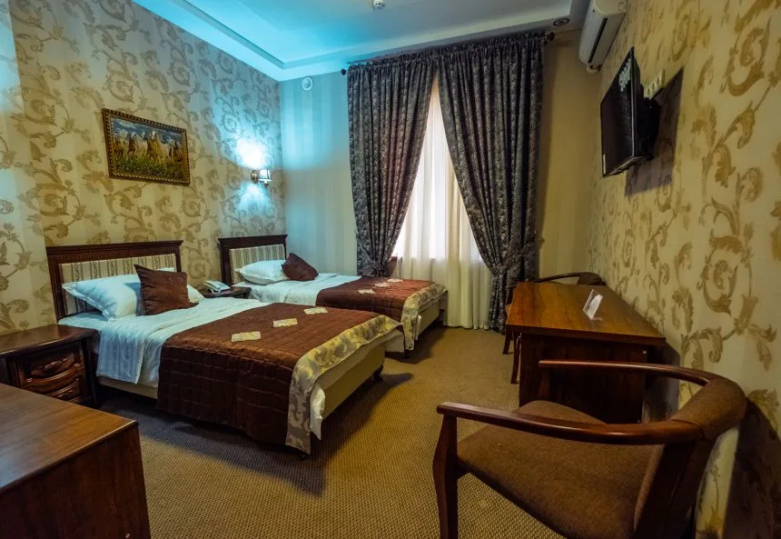 Habitación de Meros Hotel