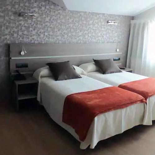 Hotel room interior