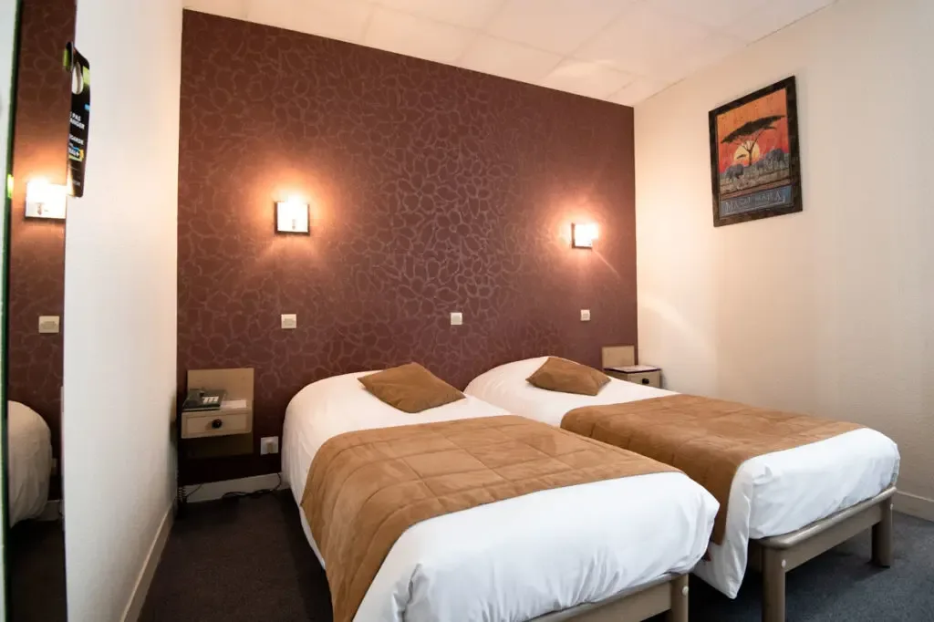 Habitación con dos camas individuales