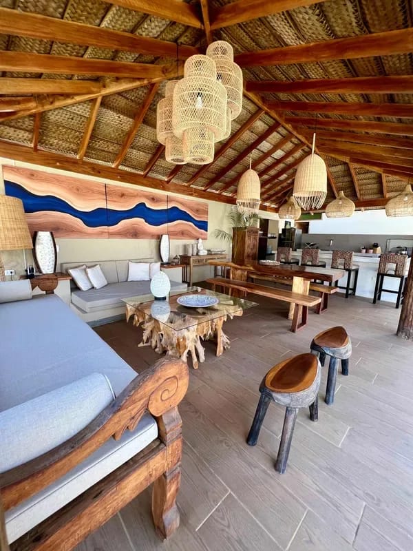 Welcoming Boho House 4BR w/ Pool in Vichayito