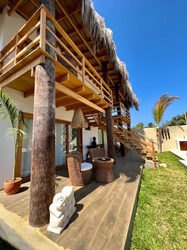 Welcoming Boho House 4BR w/ Pool in Vichayito