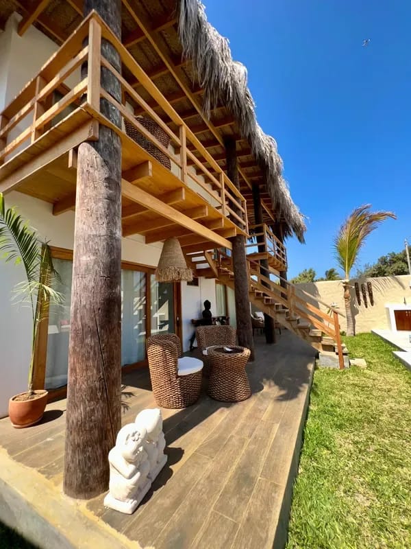 Welcoming Boho House 4BR w/ Pool in Vichayito