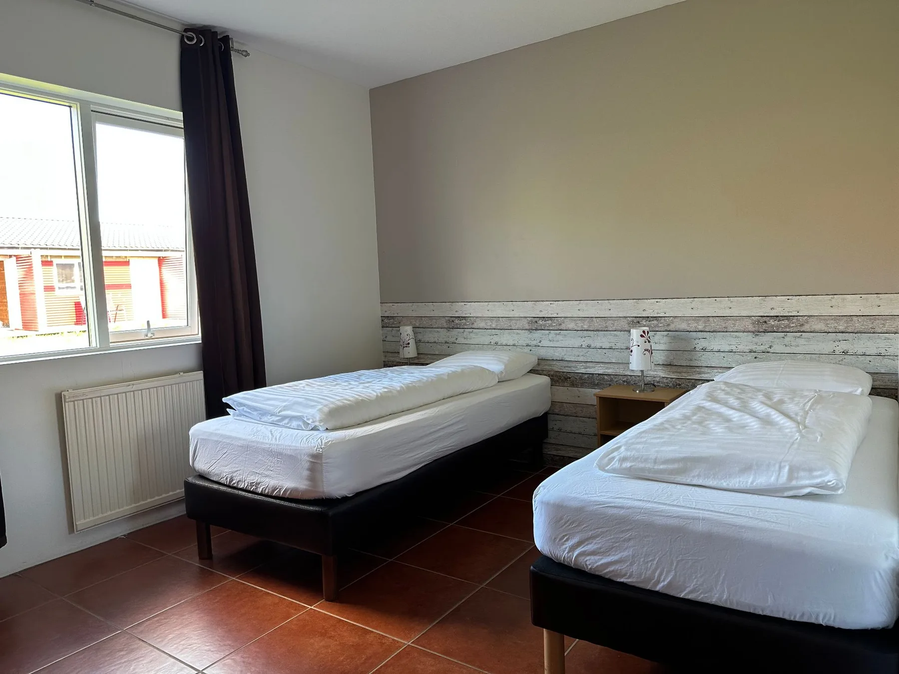 Habitación doble con cama de matrimonio o dos camas individuales