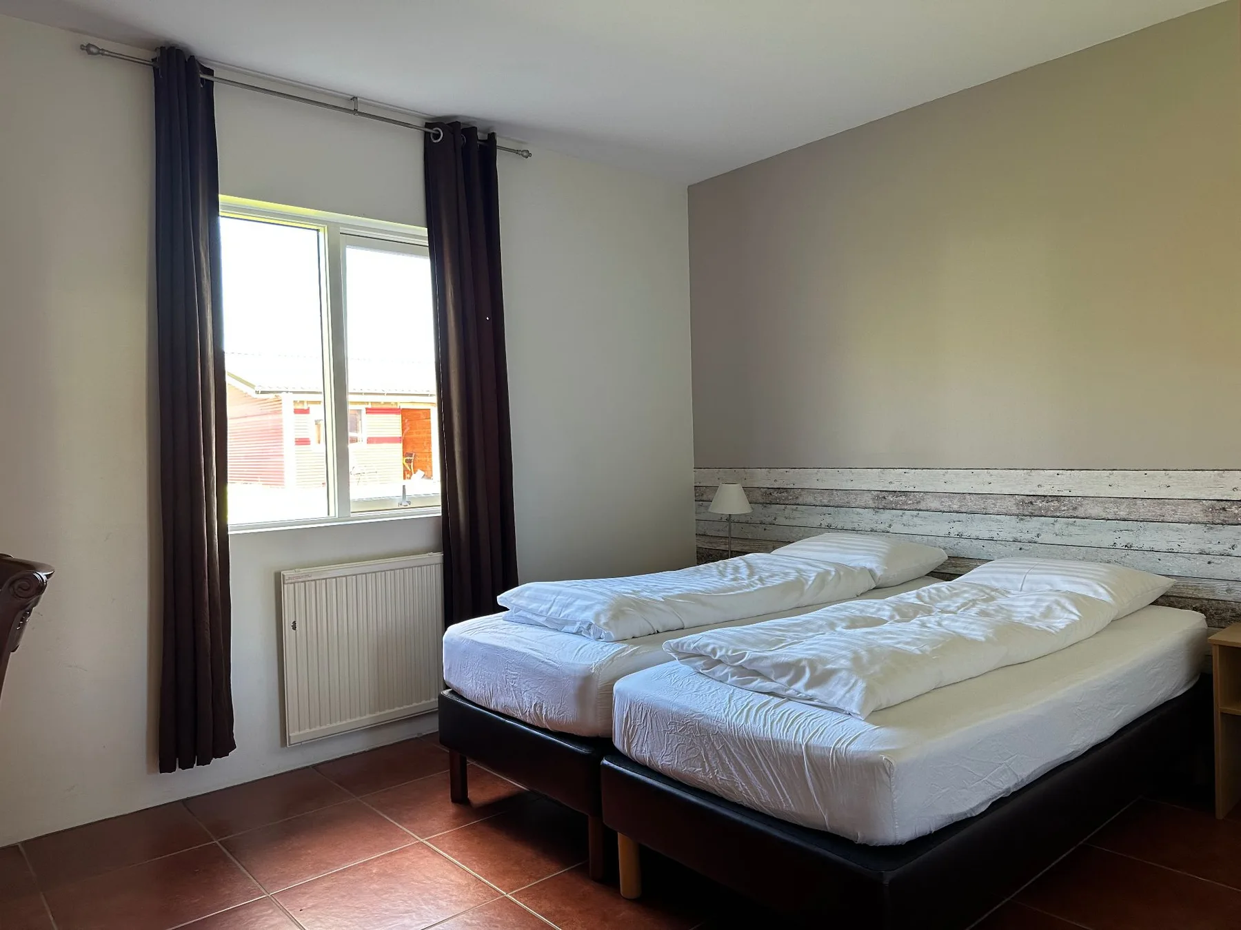 Habitación doble con cama de matrimonio o dos camas individuales