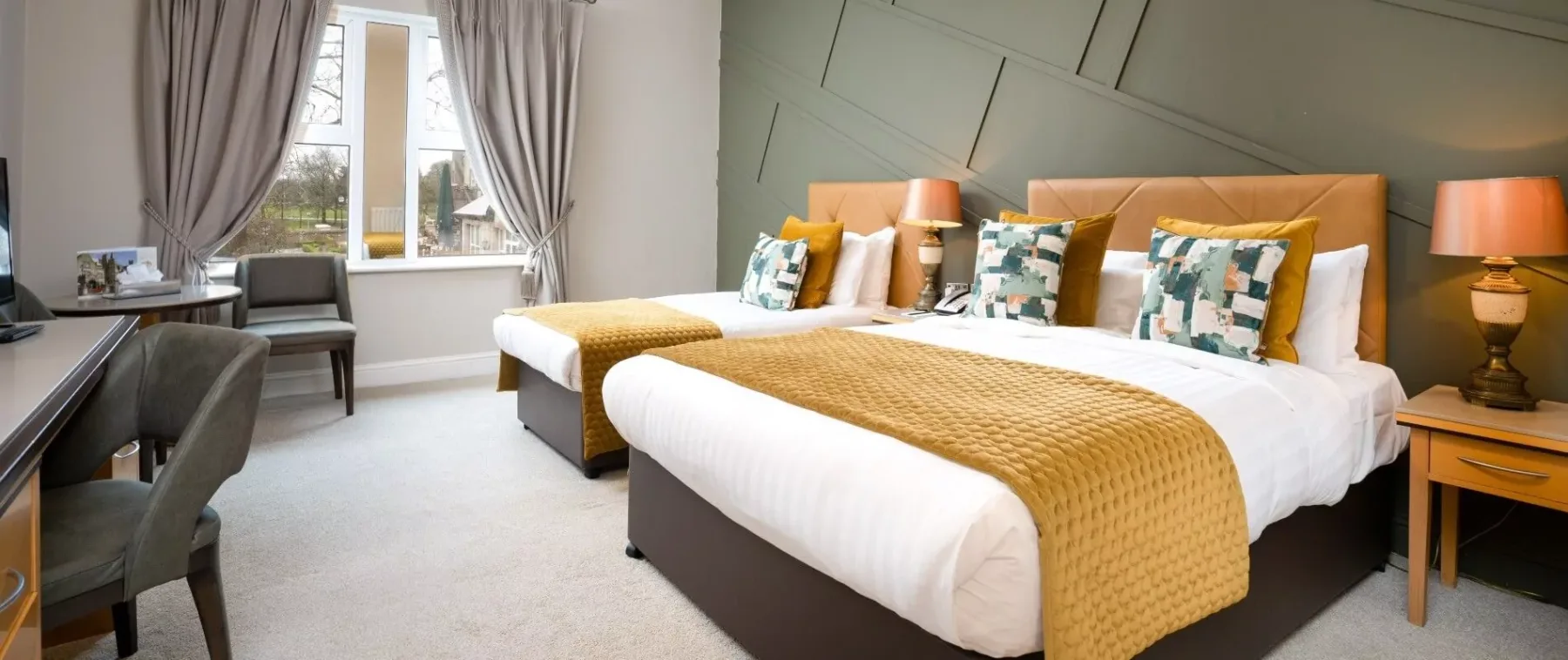 Habitación con dos camas individuales