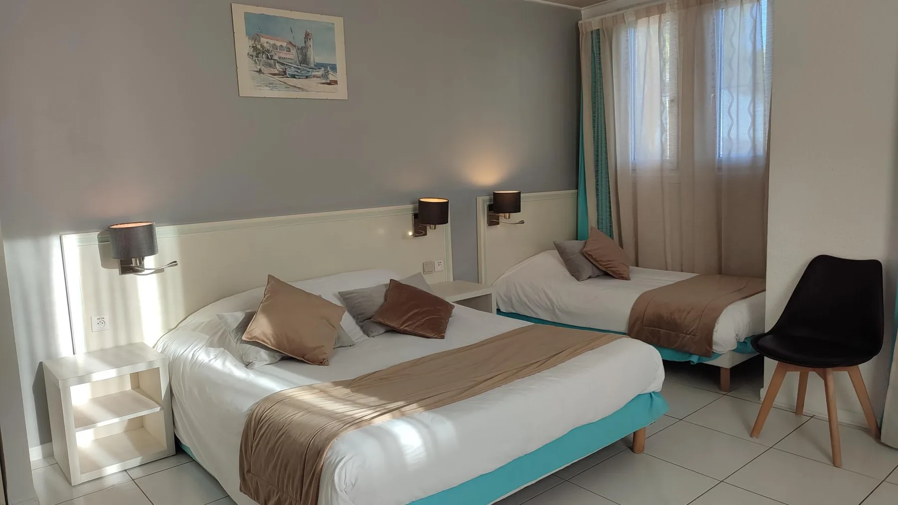 Quadruple room — sea view