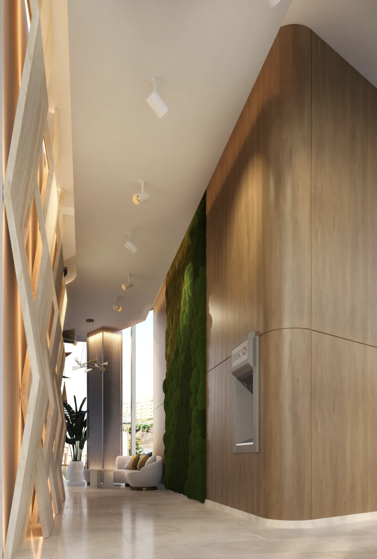 Hotel lobby