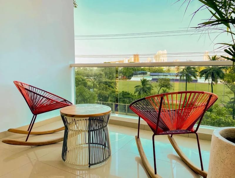 Spectacular 2BR w/ Balcony n AC in Bocagrande