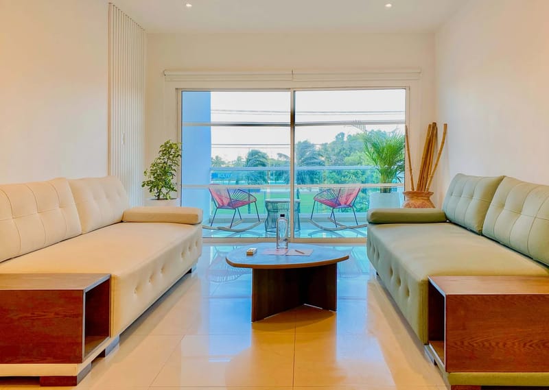 Spectacular 2BR w/ Balcony n AC in Bocagrande