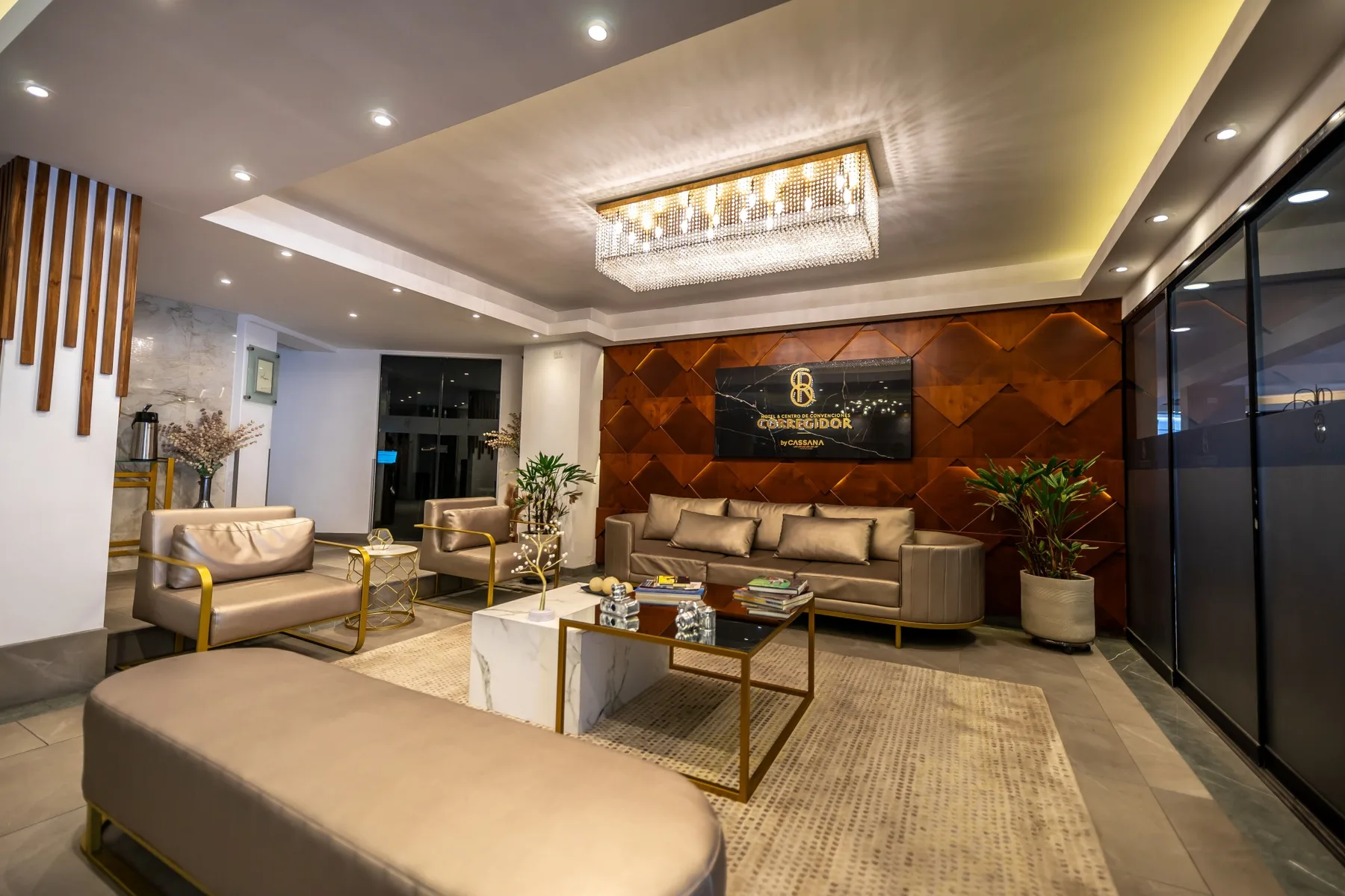 Hotel lobby