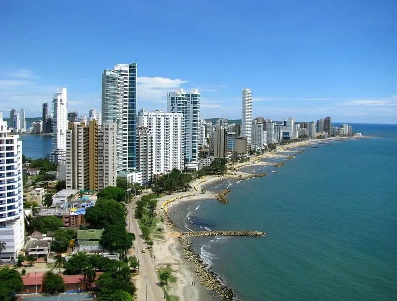 Modern 2BR Apartment w/ AC in Bocagrande
