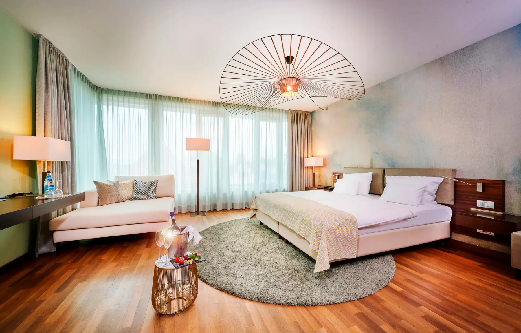 Wedding suite bedroom