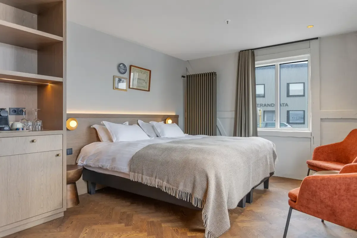 Superior Room at Bryggjan Boutique Hotel