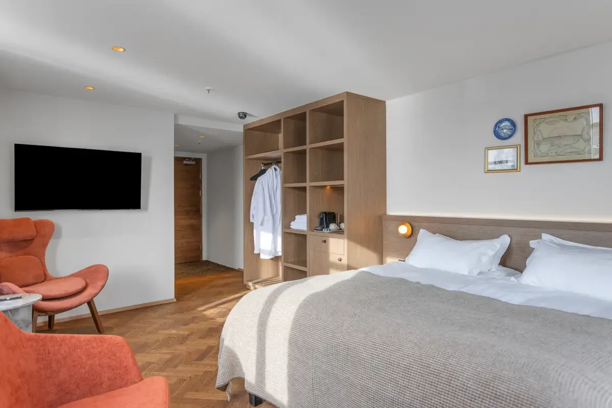 Superior Room at Bryggjan Boutique Hotel