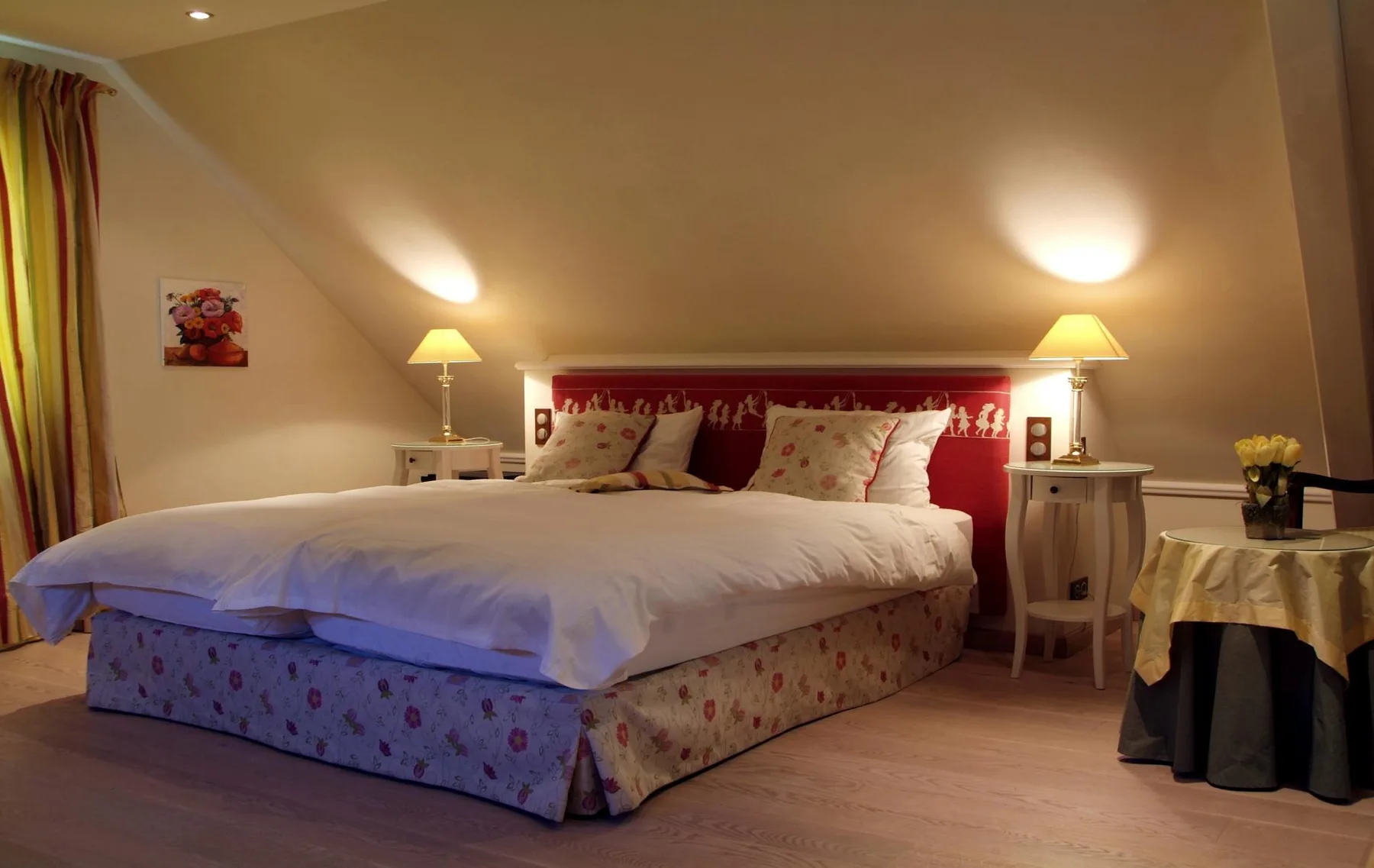 Habitación espaciosa en la villa