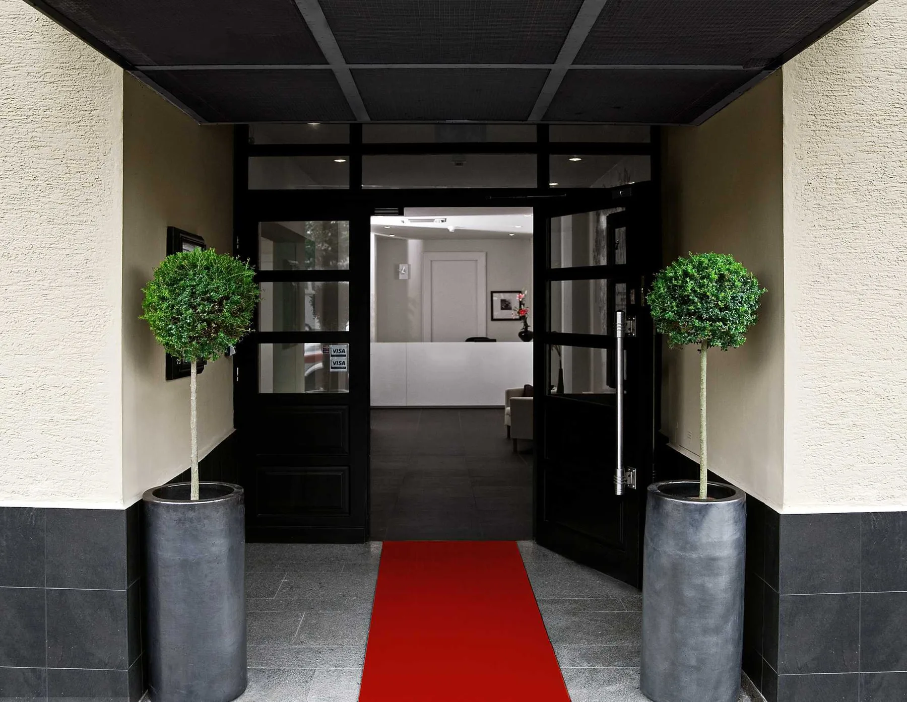 Entrada del hotel