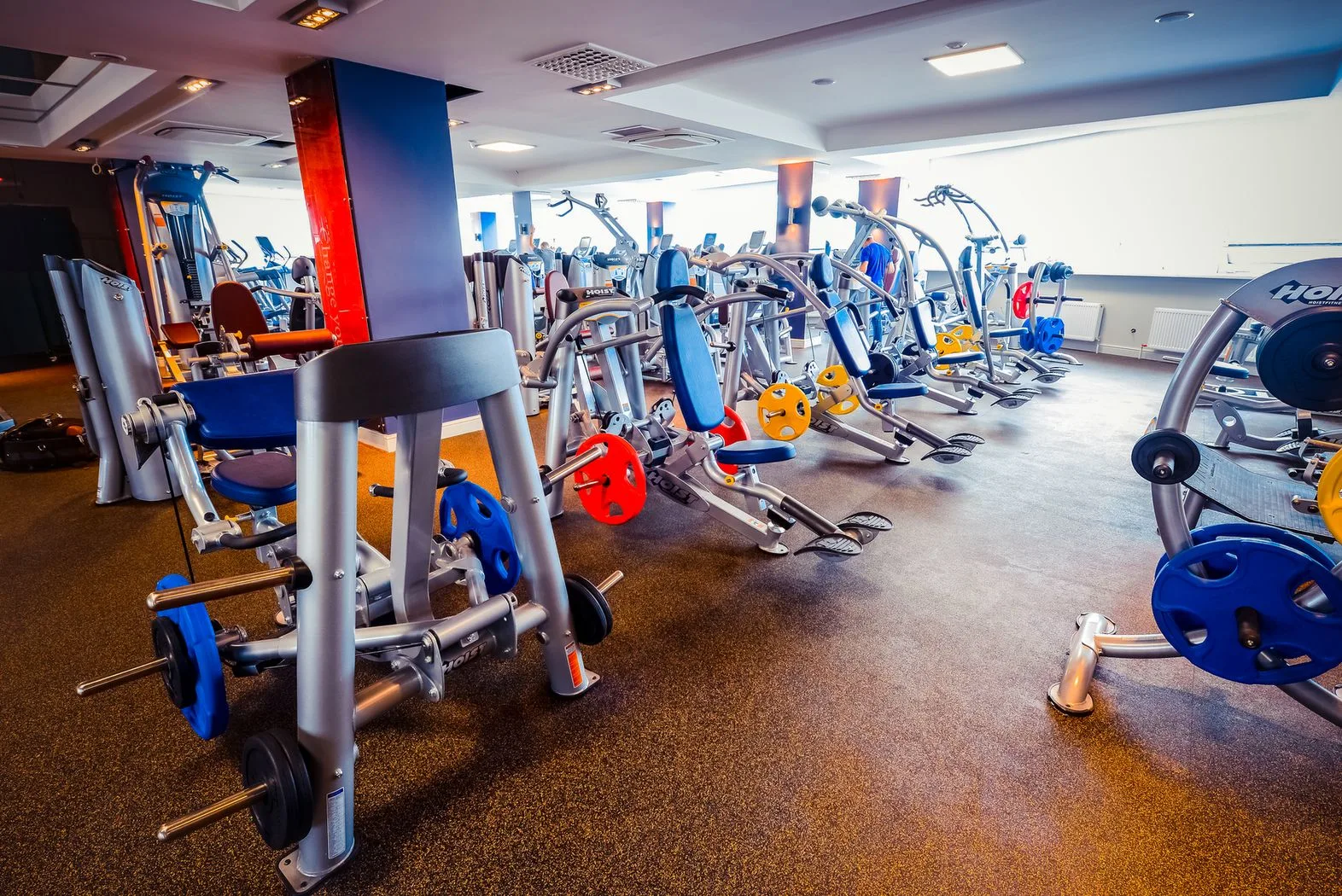 Fitness center and spa