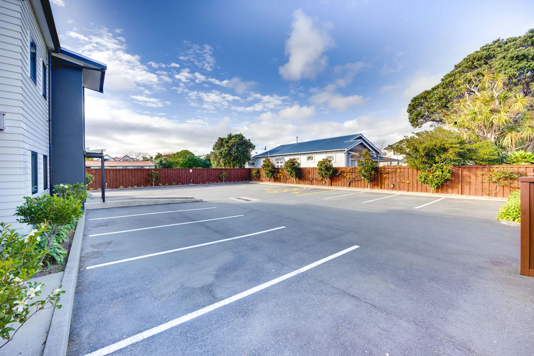 Ava Lodge car park