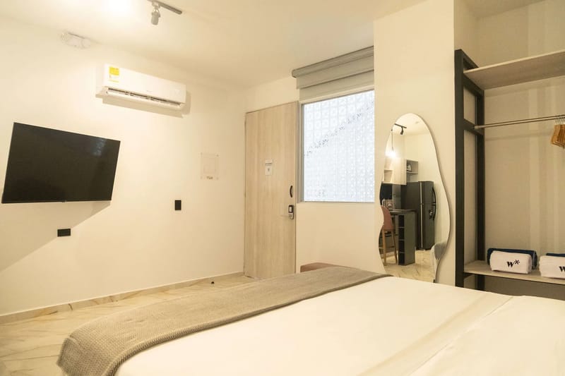 Flawless 1BR w/ AC near Ciudad Amurallada