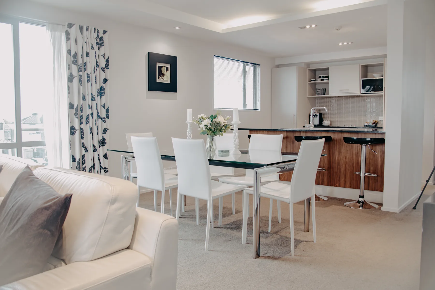 Interior del penthouse