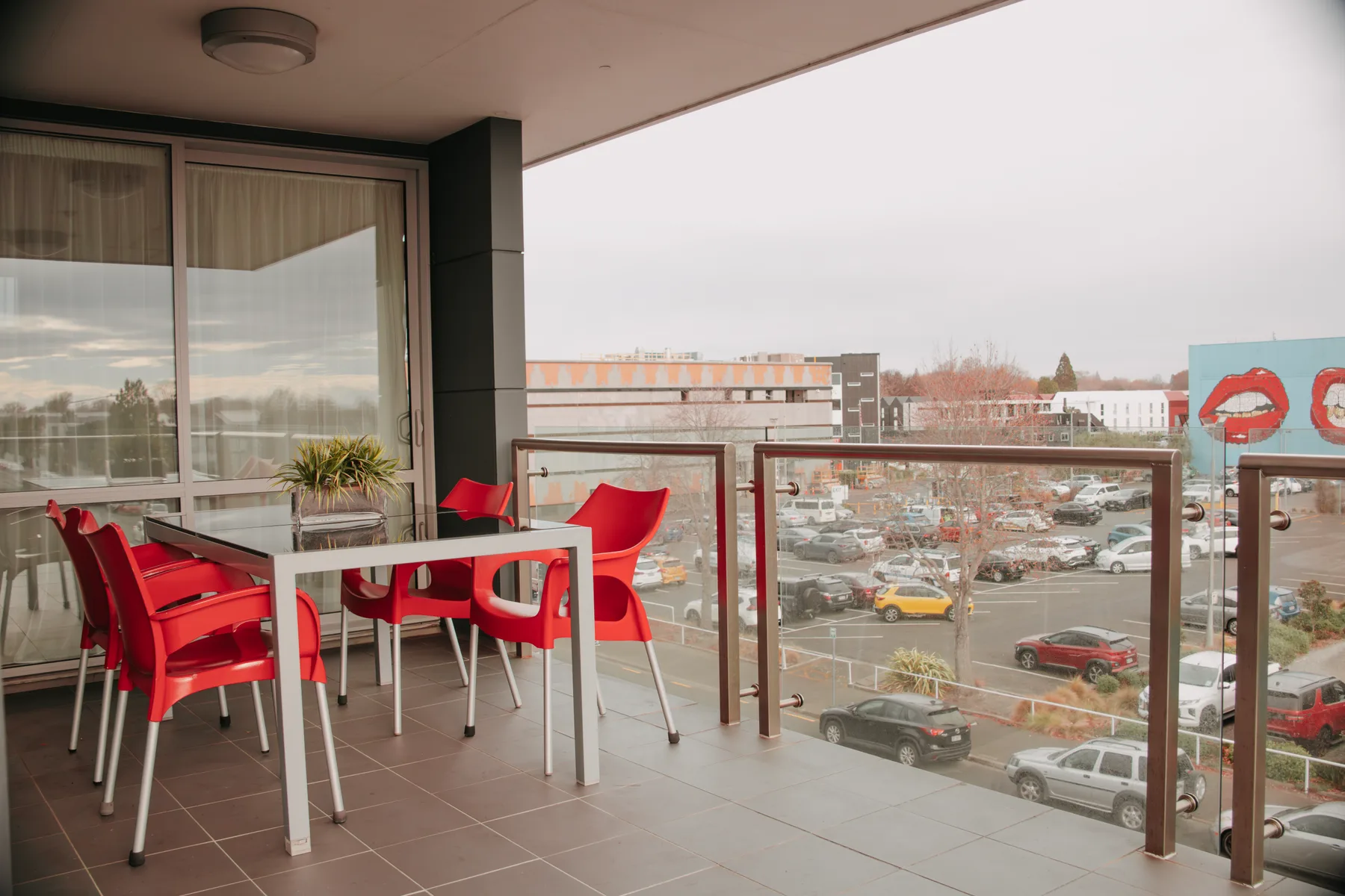 Balcón del penthouse