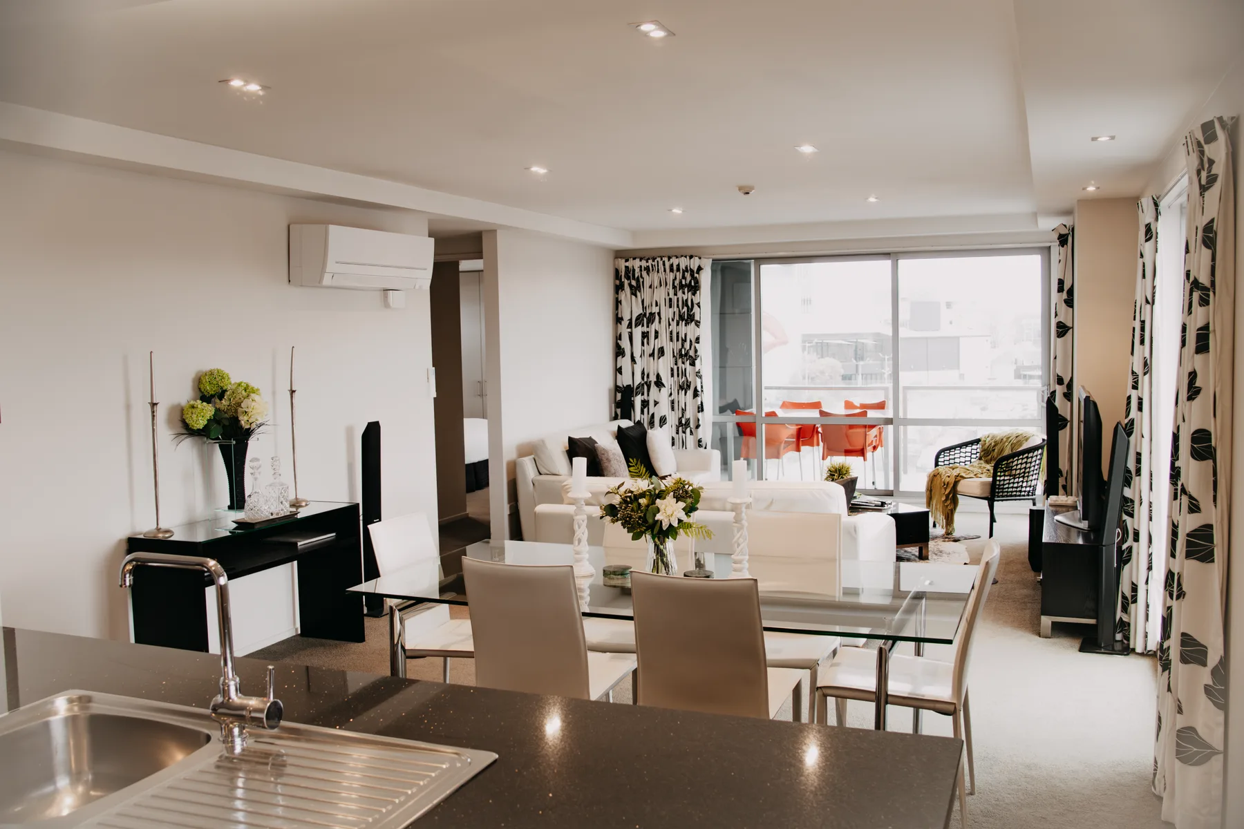 Interior del penthouse