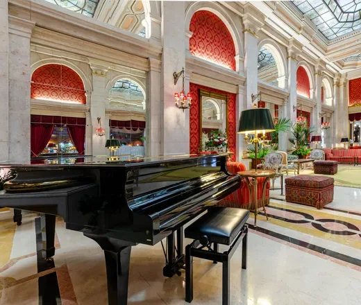 Piano room