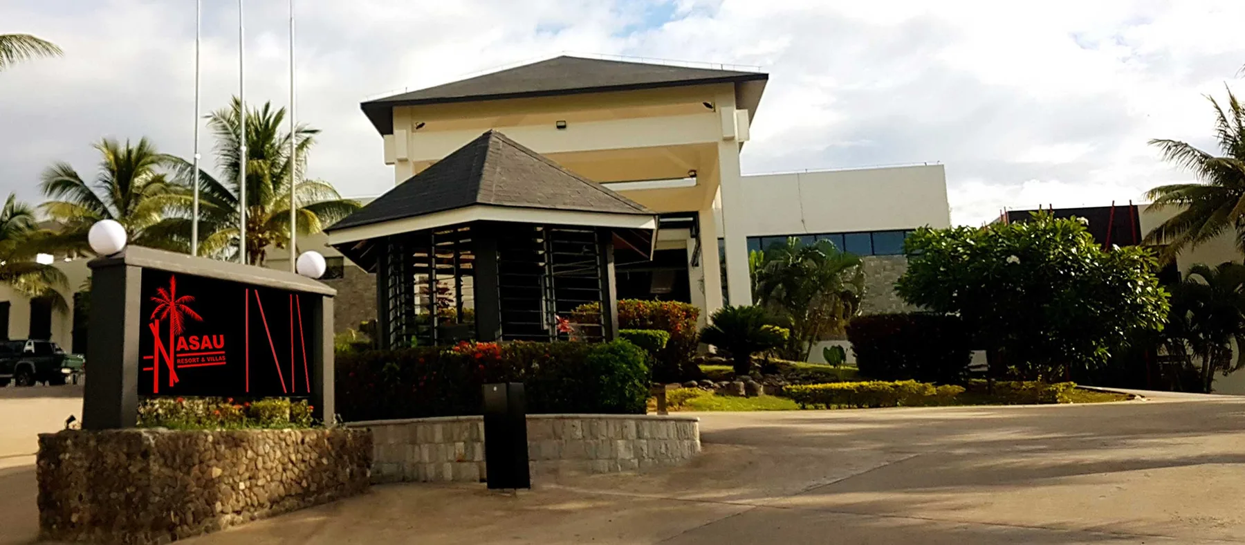Resort landscape