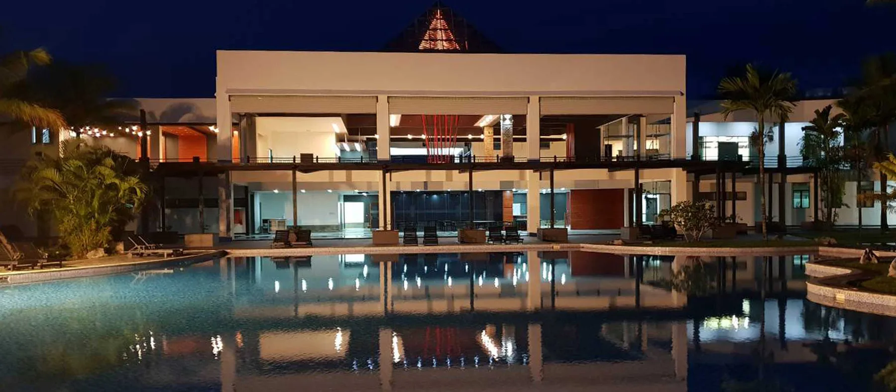 Resort landscape