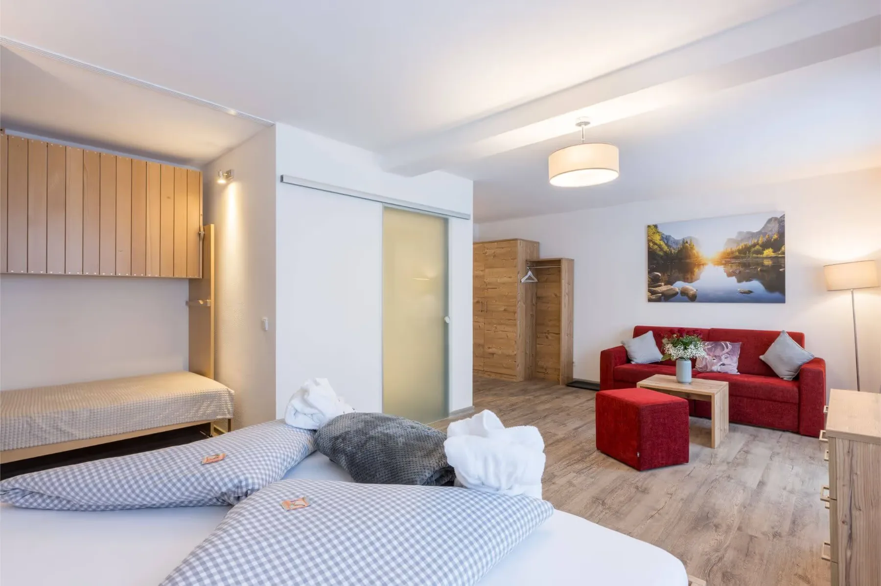 Family room sleeping area