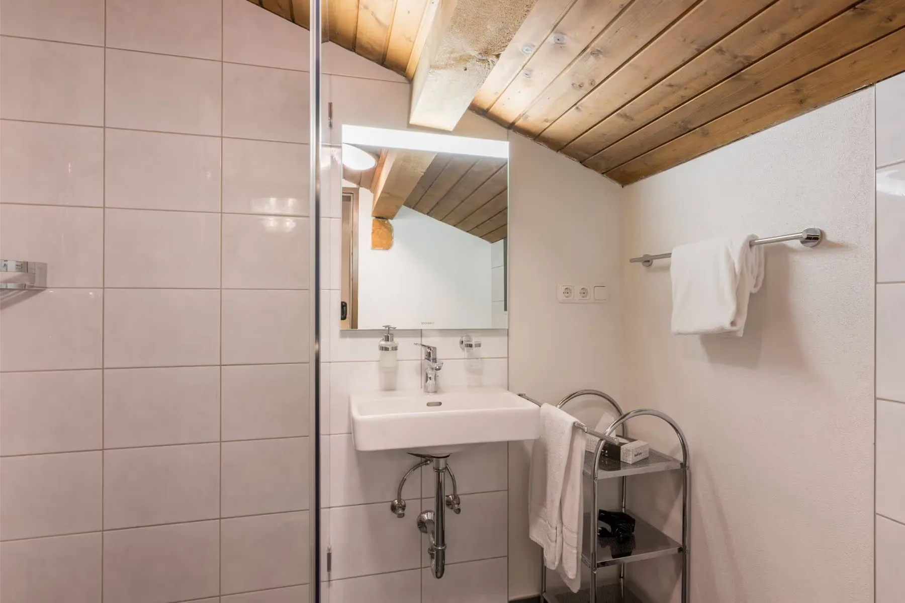 Single room bathroom