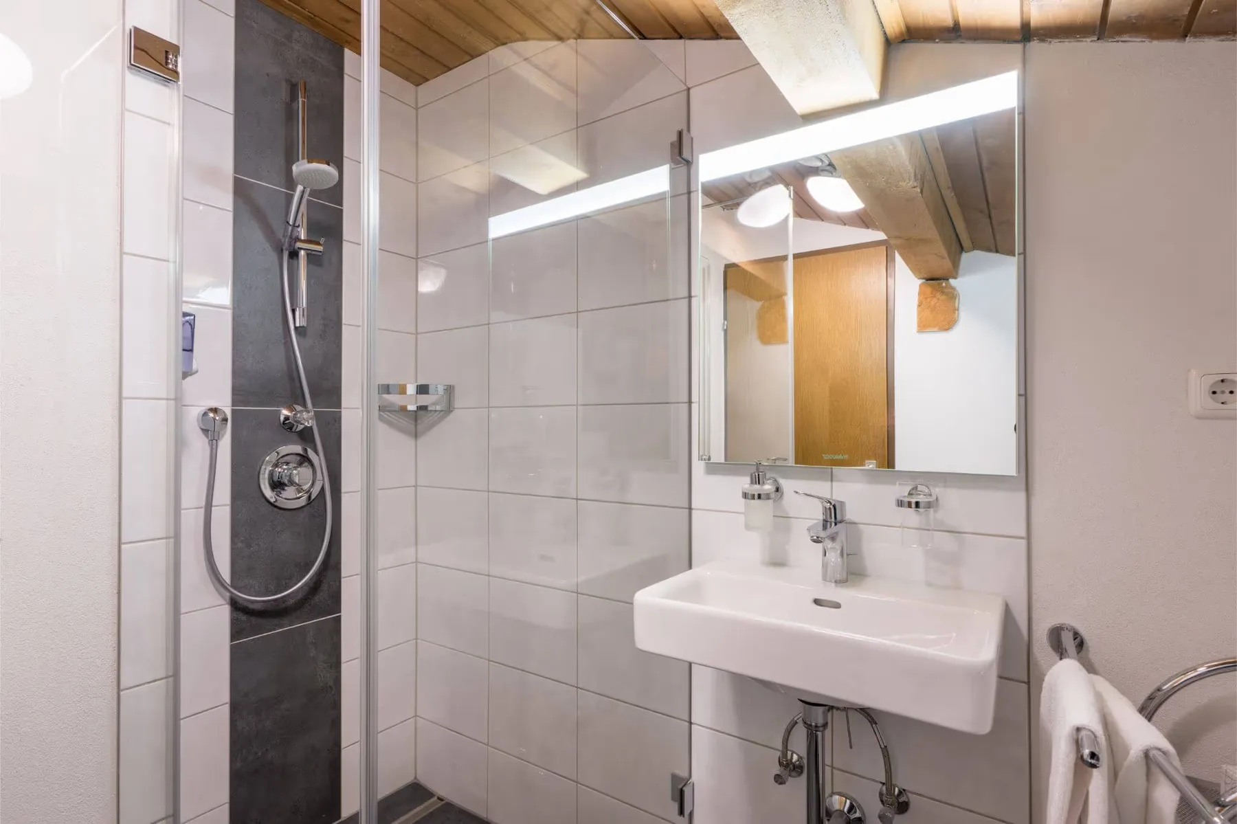 Single room bathroom