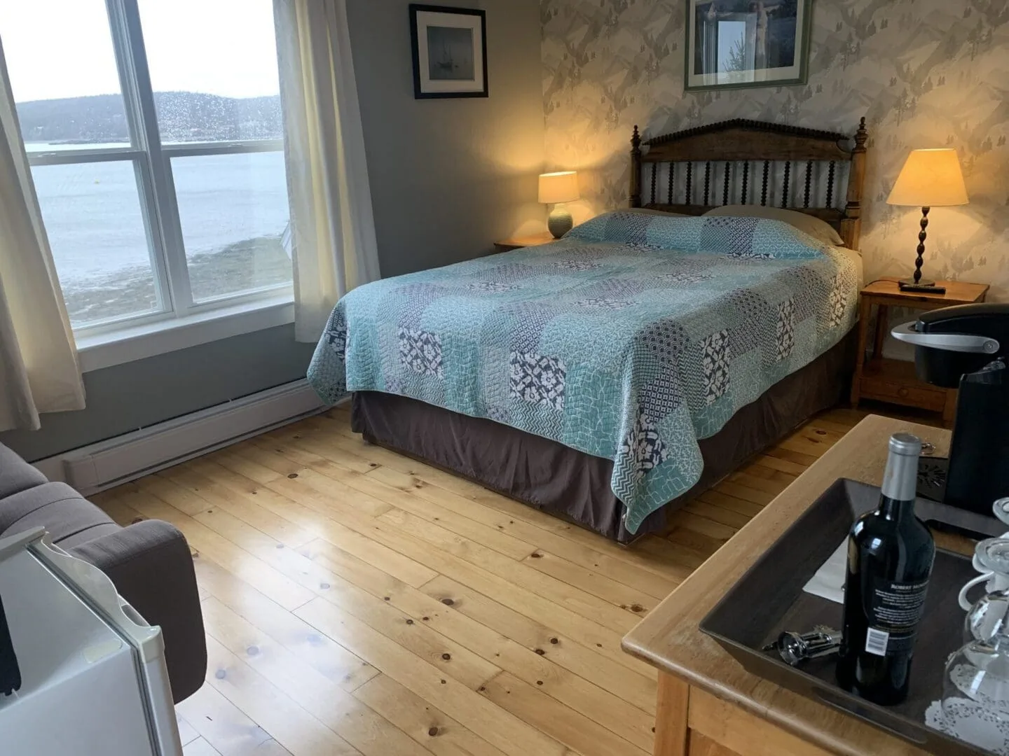 Bedroom with a view.