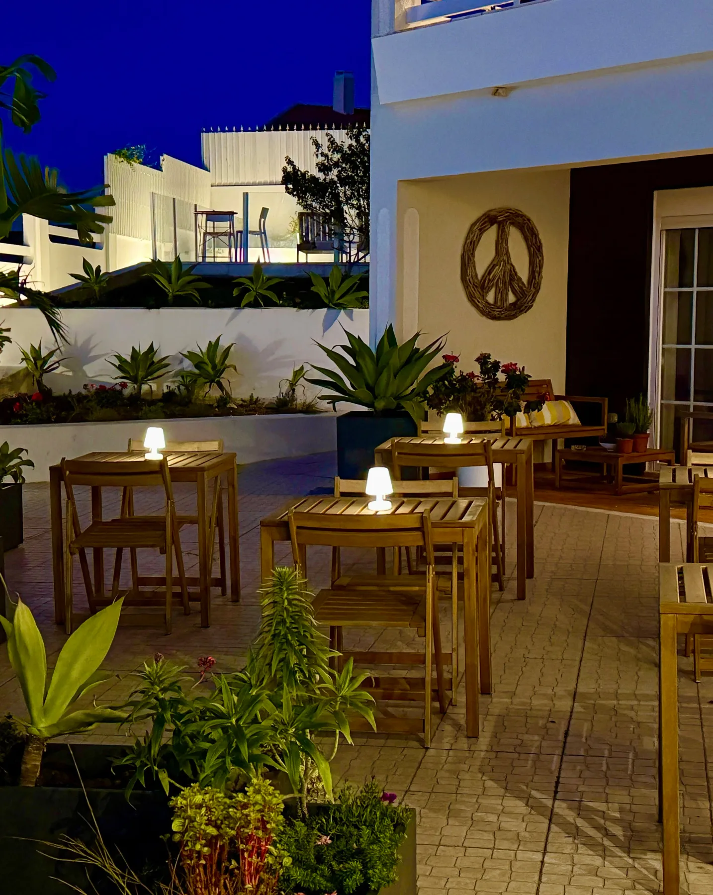 Patio al aire libre