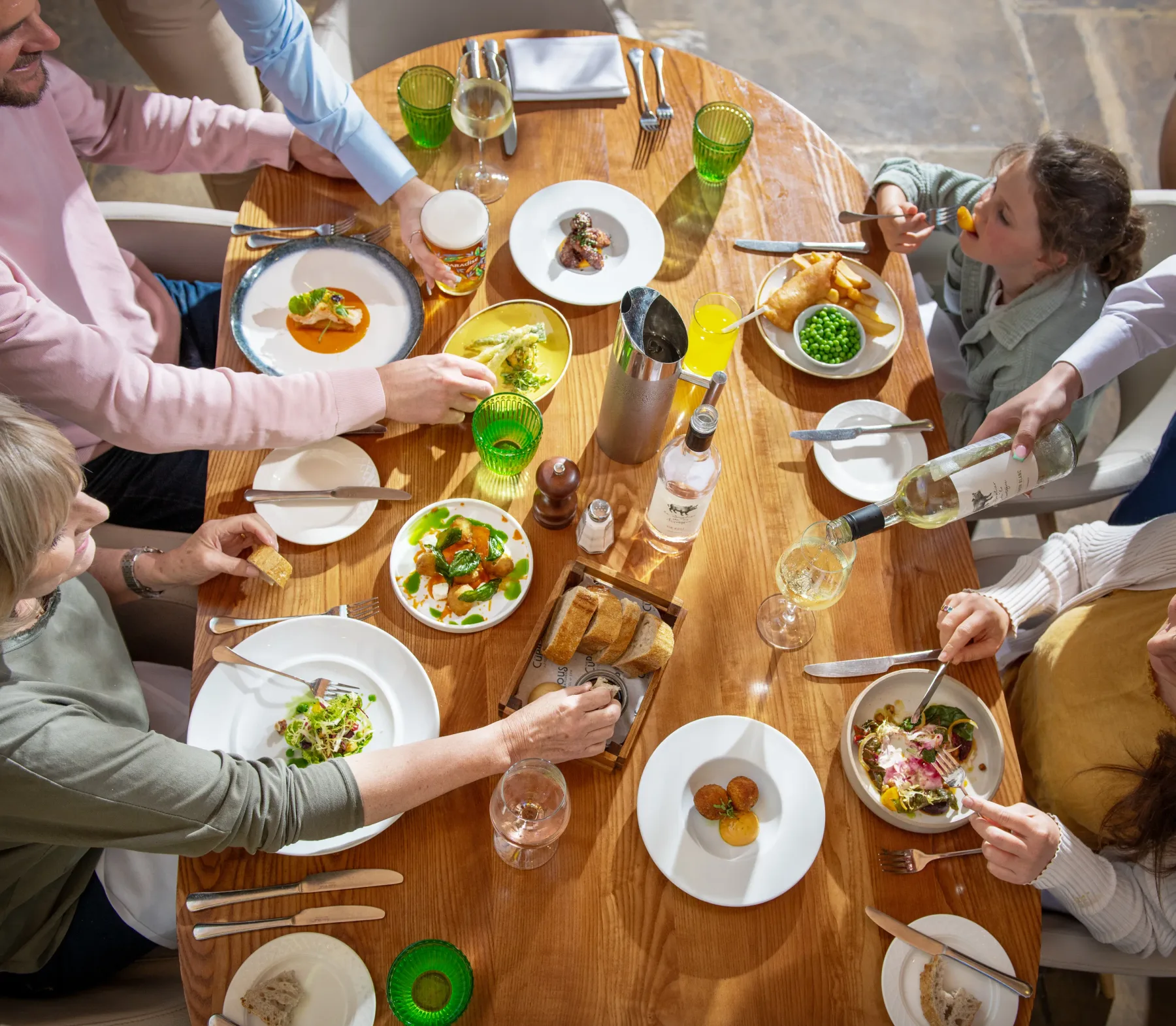 Dining at Curious Kitchen