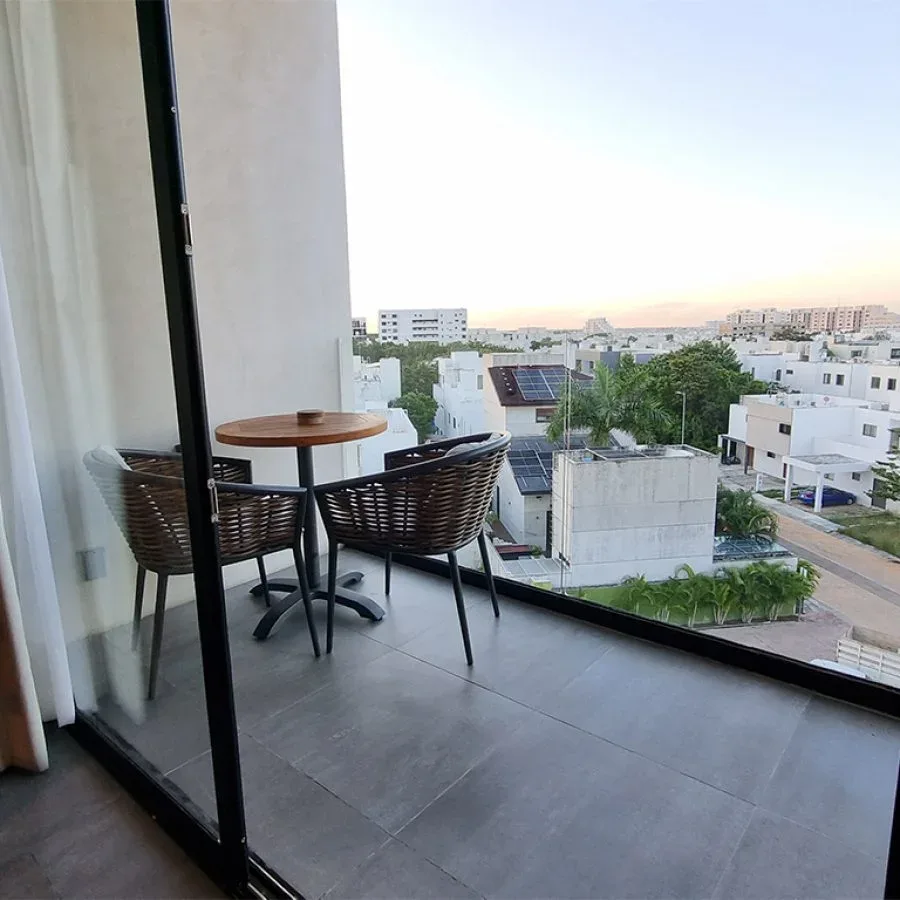 Terraza de la suite