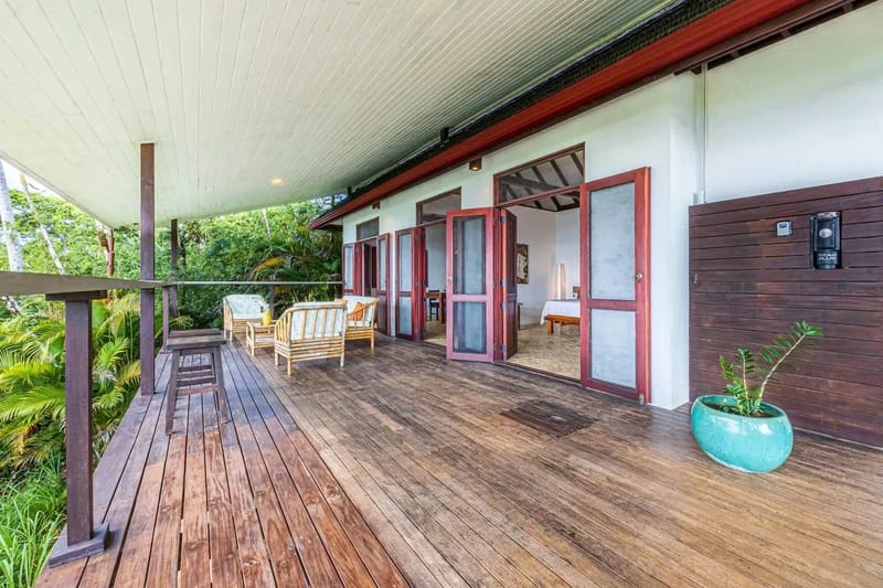 Elegant Nature Villa Studio w/ Oceanview Deck