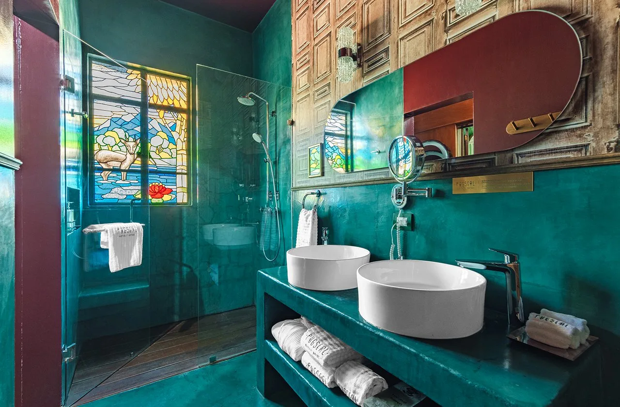 Baño de la habitación Executive doble en Pug Seal Anatole France, Polanco