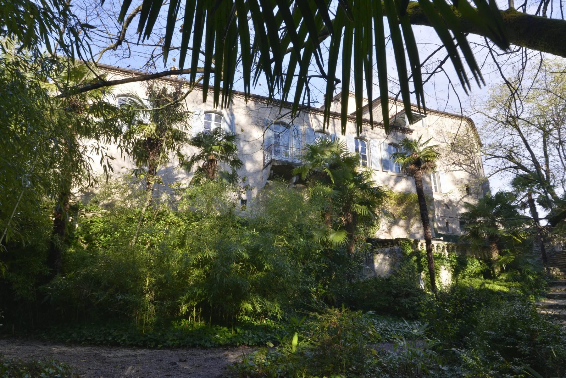 Fachada este de Château d’Uzer