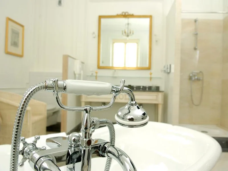 Baño de la suite Deluxe
